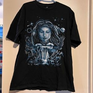 HEAVY METAL INDIAN ANIMAL T-SHIRT